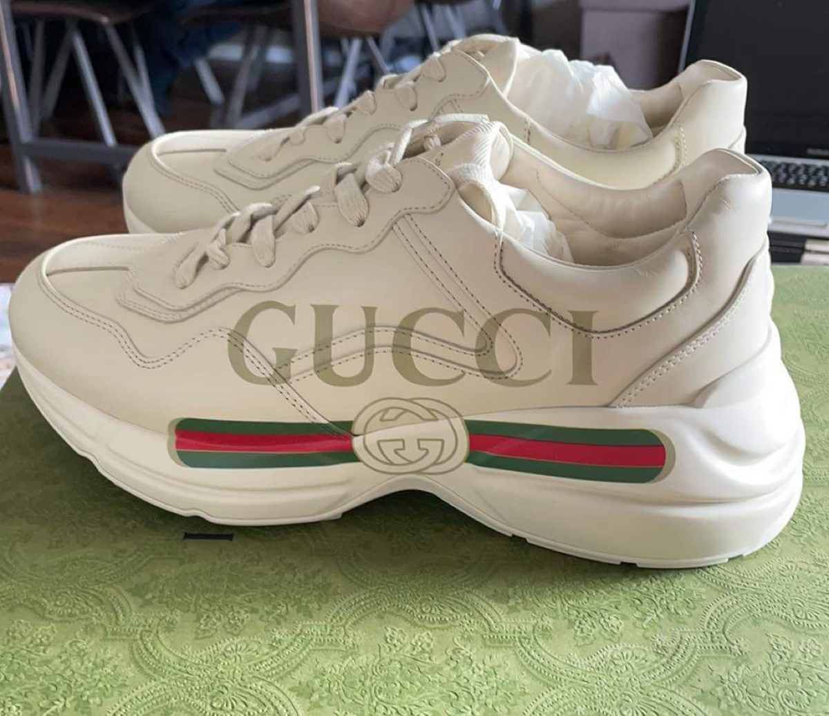 Gucci rhyton outlet leather