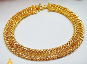 Gold Bracelet 96.5% (15.2  g) สร้อยข้อมือทองคำหนัก 1 บาท