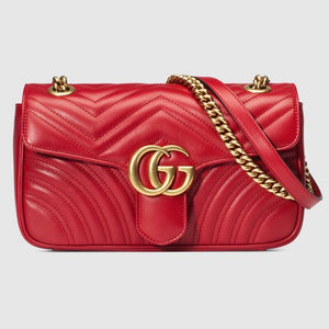 GG Marmont matelassé leather small  bag