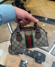 Load image into Gallery viewer, Gucci Ophidia mini GG top handle bag
