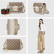 โหลดรูปภาพลงในเครื่องมือใช้ดูของ Gallery Gucci Horsebit 1955 mini bag
