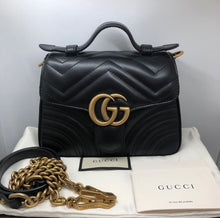 โหลดรูปภาพลงในเครื่องมือใช้ดูของ Gallery GG Marmont mini top handle bag
