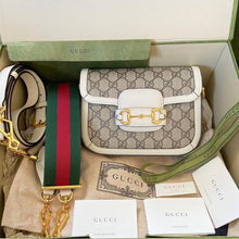 โหลดรูปภาพลงในเครื่องมือใช้ดูของ Gallery Gucci Horsebit 1955 mini bag
