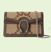 Load image into Gallery viewer, Gucci Dionysus jumbo GG super mini bag
