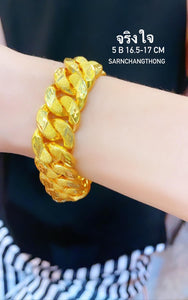 ❤️ Gold Bracelet  96.5% (76  g) สร้อยข้อมือทองคำแท้ 96.5% น้ำหนัก 5บาท❤️